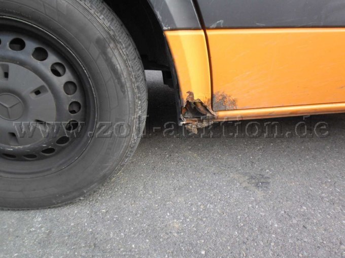 Durchrostung Radlauf links vorn