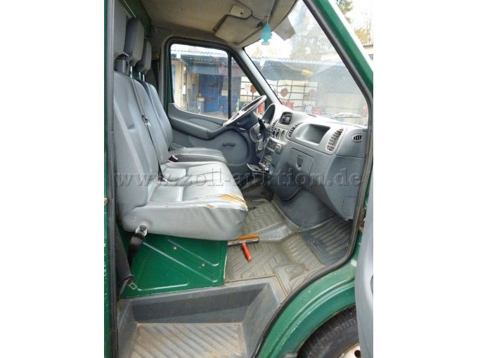 Innere Ansicht Beifahrerseite, Abnutzung der Sitzfläche