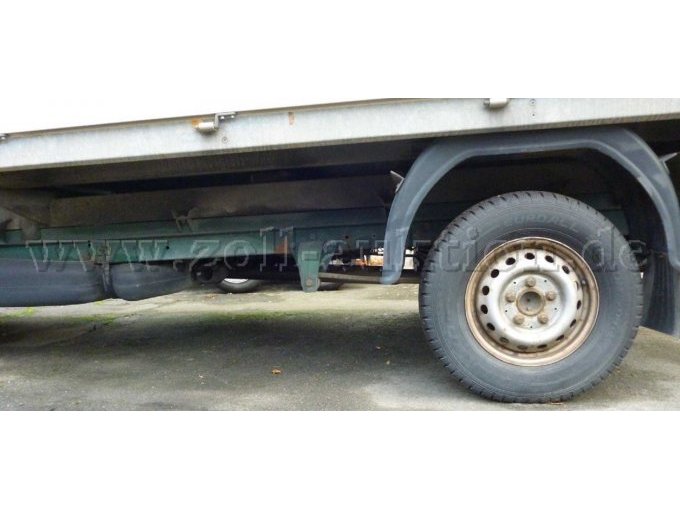 Rostschäden Rahmen hinten