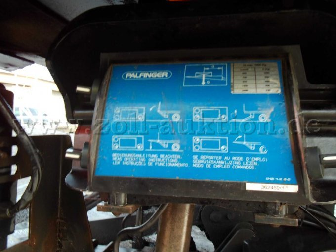Bedienelement Ladebordwand