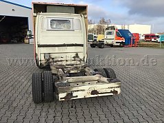 Fahrgestell Heckansicht