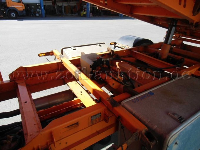 Rahmen unter Kipperbrücke