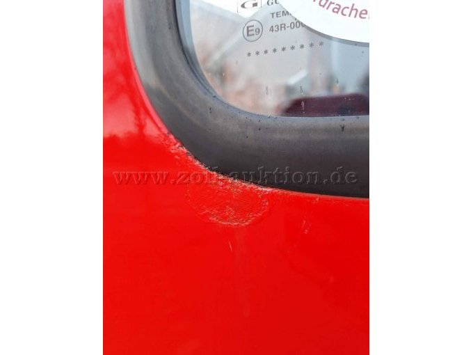 beginnender Rost Heckscheibe