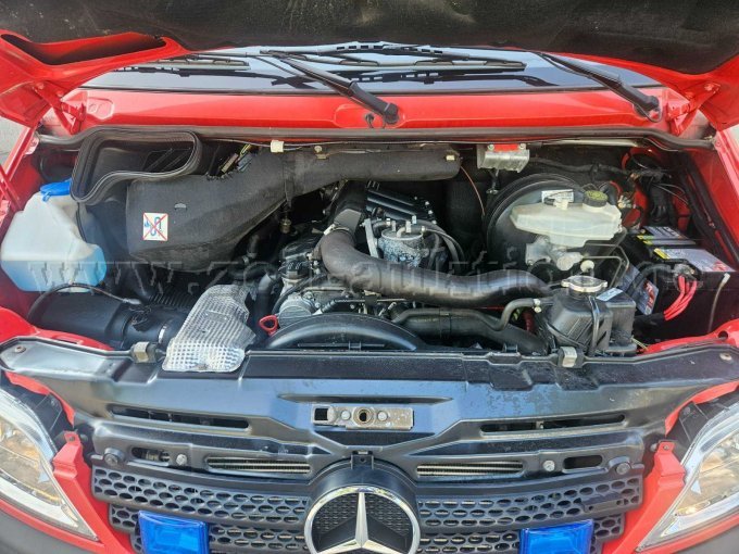 Ansicht Motorhaube offen