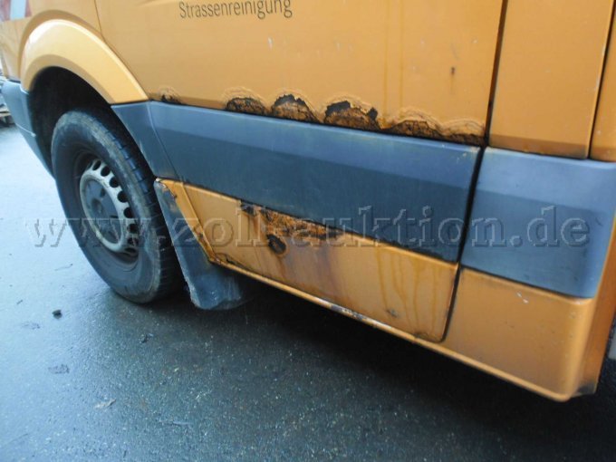 Rost Fahrerkabine links