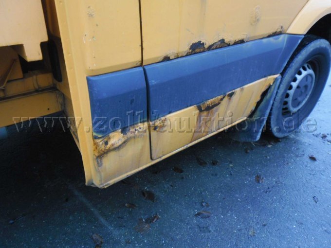 Rost Fahrerkabine rechts