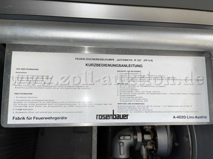 Bedienungsanleitung Pumpe