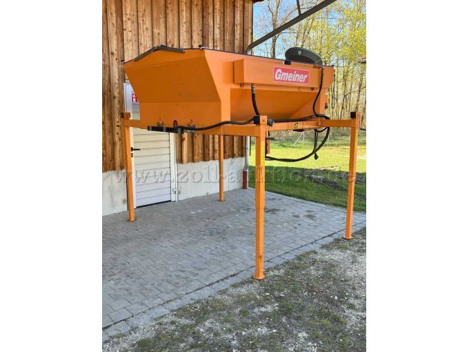 Streugerät mit Abstellstützen