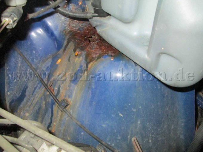 MB Vito - Radhaus links vorne Durchrostung