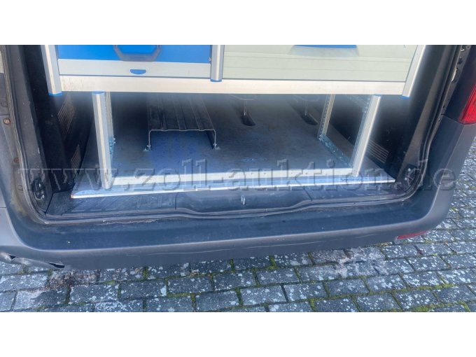 Ansicht unterer Teil Heck-Einbau