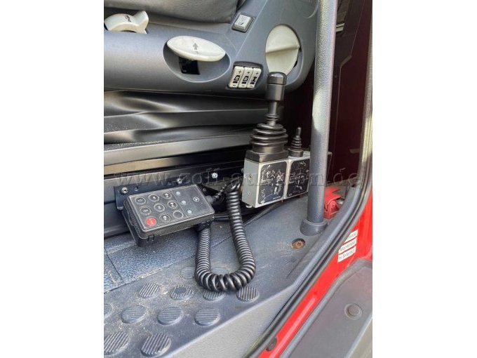 Bedienung Meiler Kipper am Fahrersitz