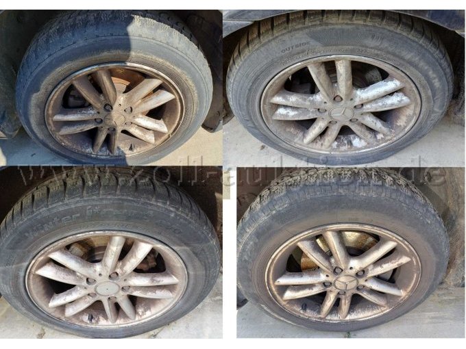 Mercedes C200 - Felgen und Reifen