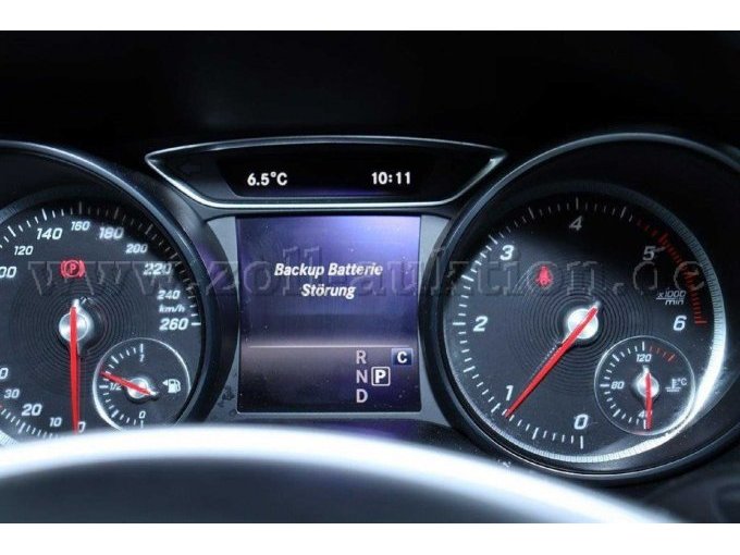 Fehlermeldung Batterie