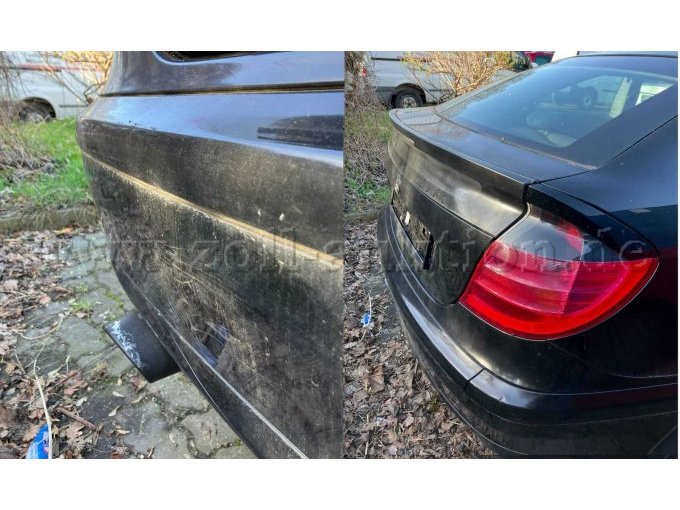 Beschädigungen Heck