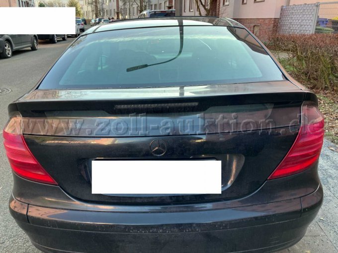 Heckansicht Kofferraumklappe