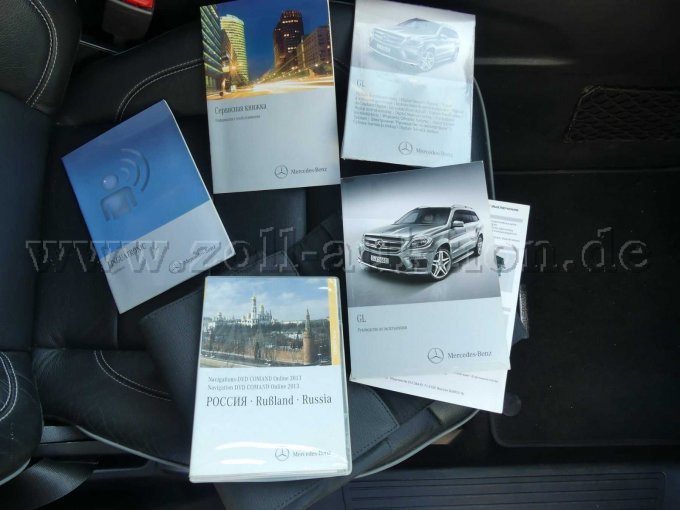 Bordunterlagen in Russisch