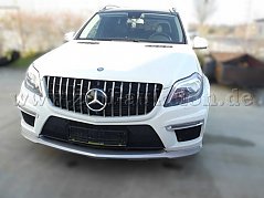 PKW Mercedes GL 350 Bluetec 4Matic weiß / Frontansicht