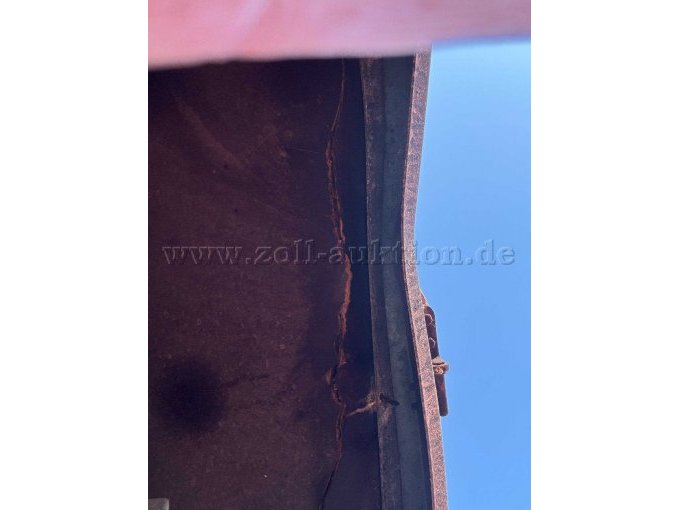 Pritschenrahmen hinten