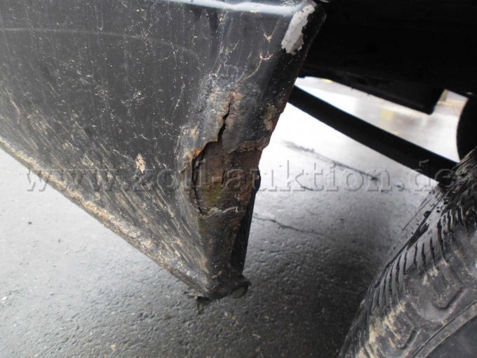 Radlauf hinten links