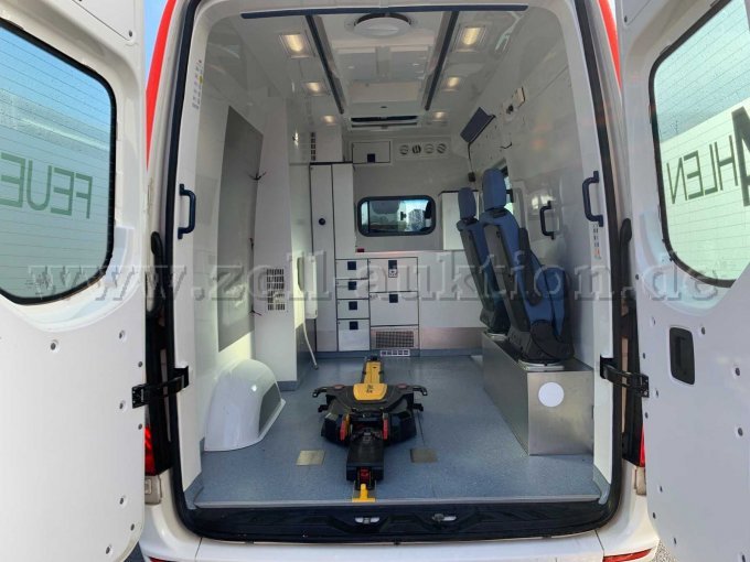1 Mercedes Sprinter mit WAS KTW Ausbau – foto 7 – kavel bij Zoll-Auktion, Ahlen