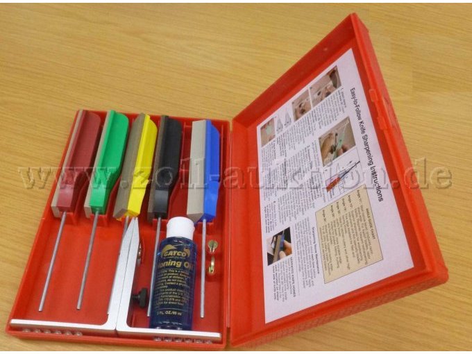 Messer-Schleif-Set - geöffnet von rechts