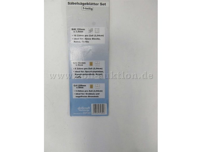 Säbelsägeblätter Rückseite