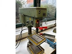 Metabo T15 Tischbohrmaschine - Ansicht seitlich links