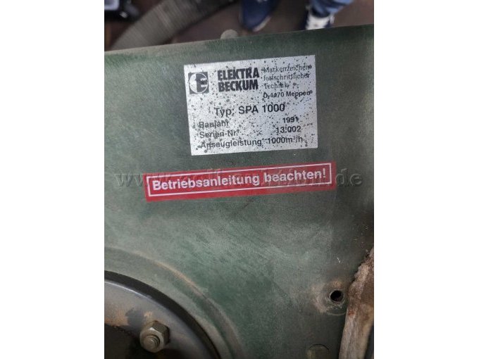 1 Metabo Tischsäge mit Absaugung Elektra-Beckum SPA 1000 – foto 10 – kavel bij Zoll-Auktion, Kaiserslautern