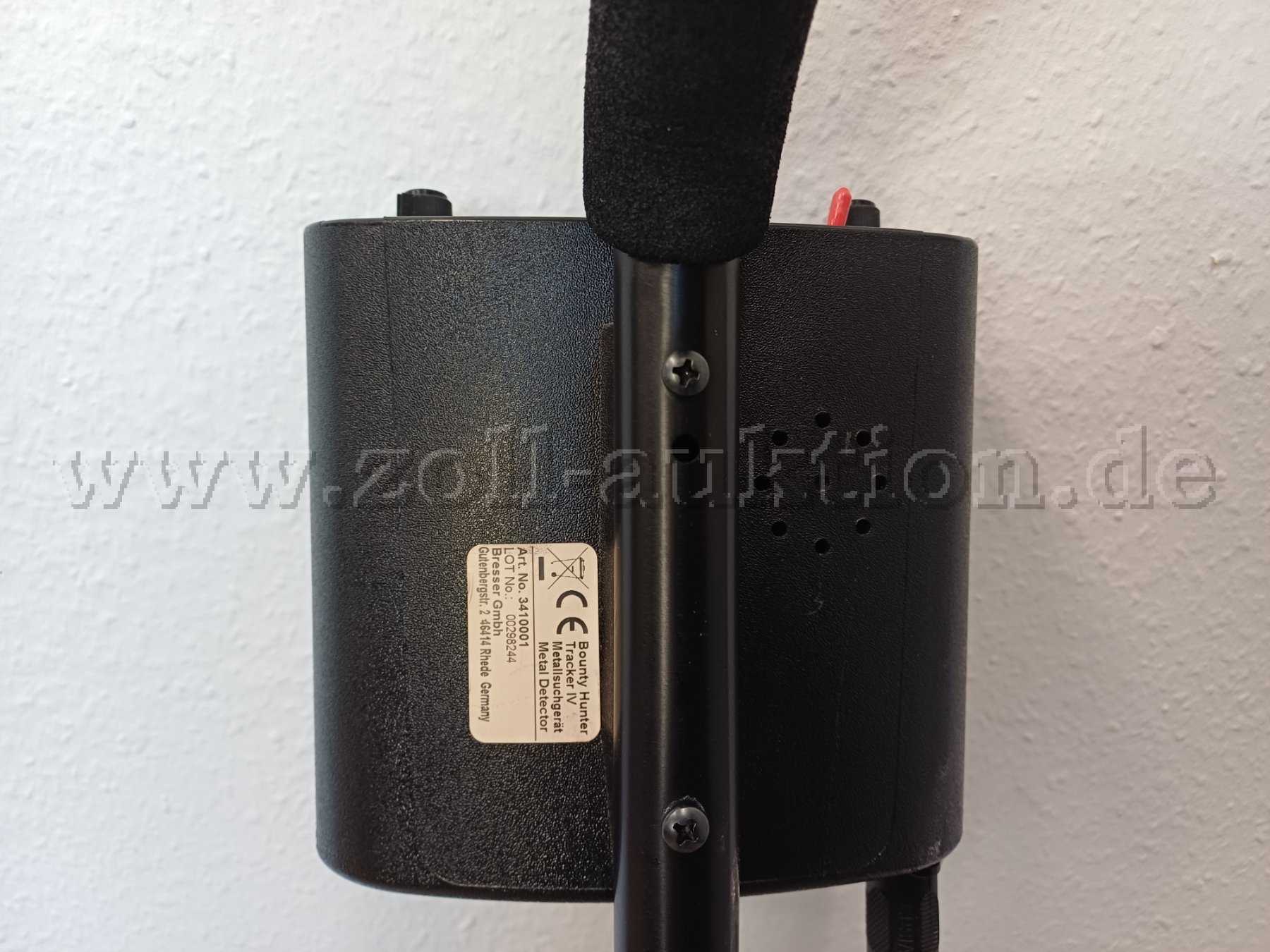 Zoll-Auktion - 1 Metalldetektor BOUNTY HUNTER Modell Tracker IV ...