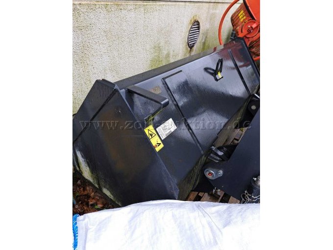 Ansicht der Schaufel, linke Seite