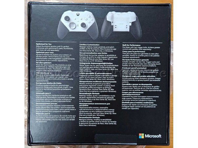 Rückseite Orignalverpackung