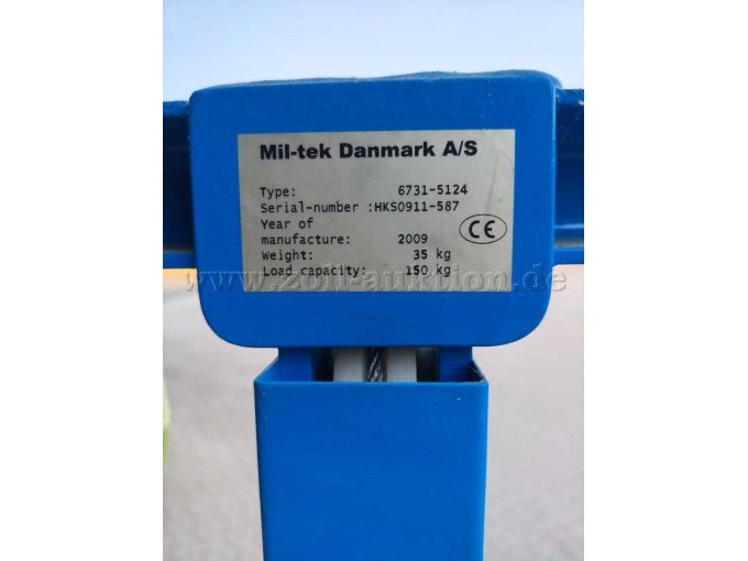 1 Mil-tek afvalpers VAP 200 l + hefmechanisme – foto 5 – kavel bij Zoll-Auktion, Schömberg