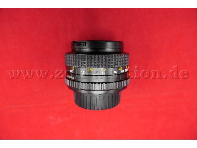 Detailaufnahme 1 des Objektivs von oben