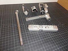 Kamera mit Anbauteilen