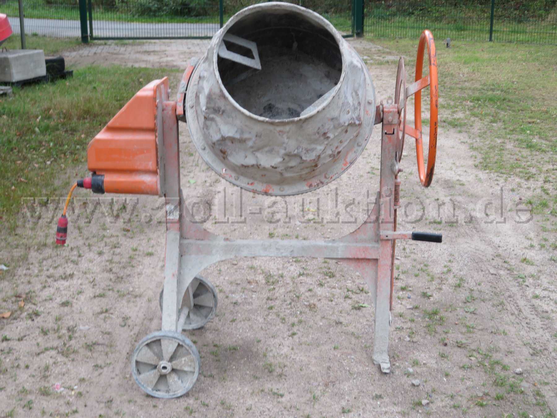 Ansicht Mischmaschine