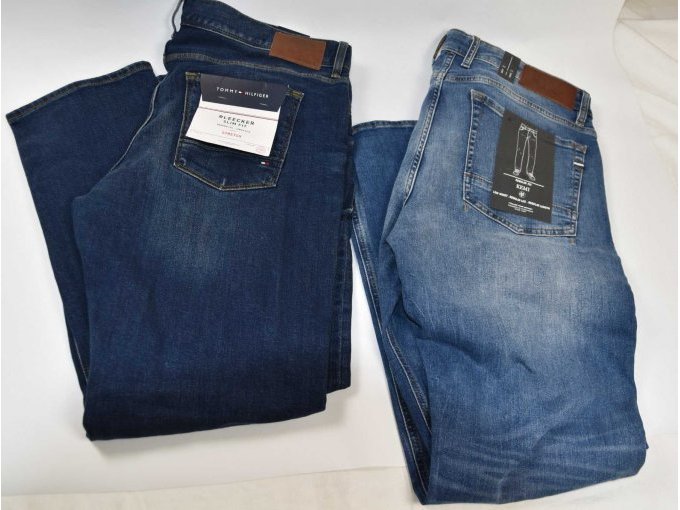 1 blaue Jeans „Marc O Polo“ & 1 blaue Jeans „Tommy Hilfiger“