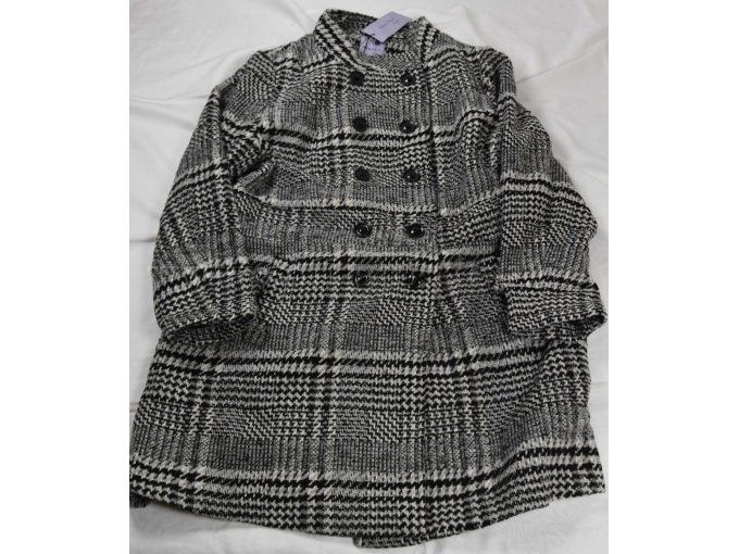 1 schwarz/weißer Mantel „ Anna Field“