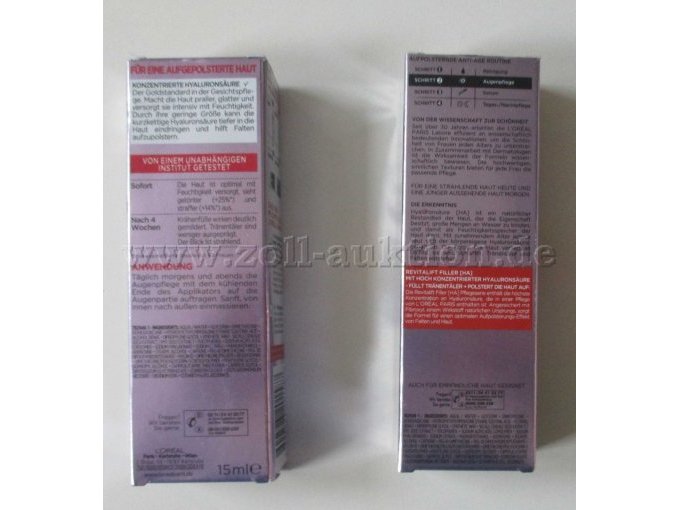 Revitalift Filler Rückseite