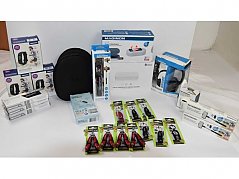 1 Mischposten „Elektonik“ 26-teilig, der Marken „Maginon“, „Grundig“ u.w.