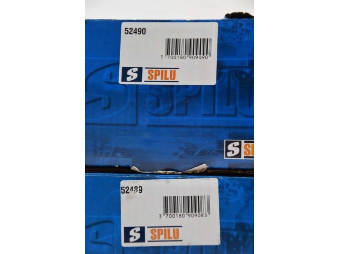 Sicht auf die Typenschilder