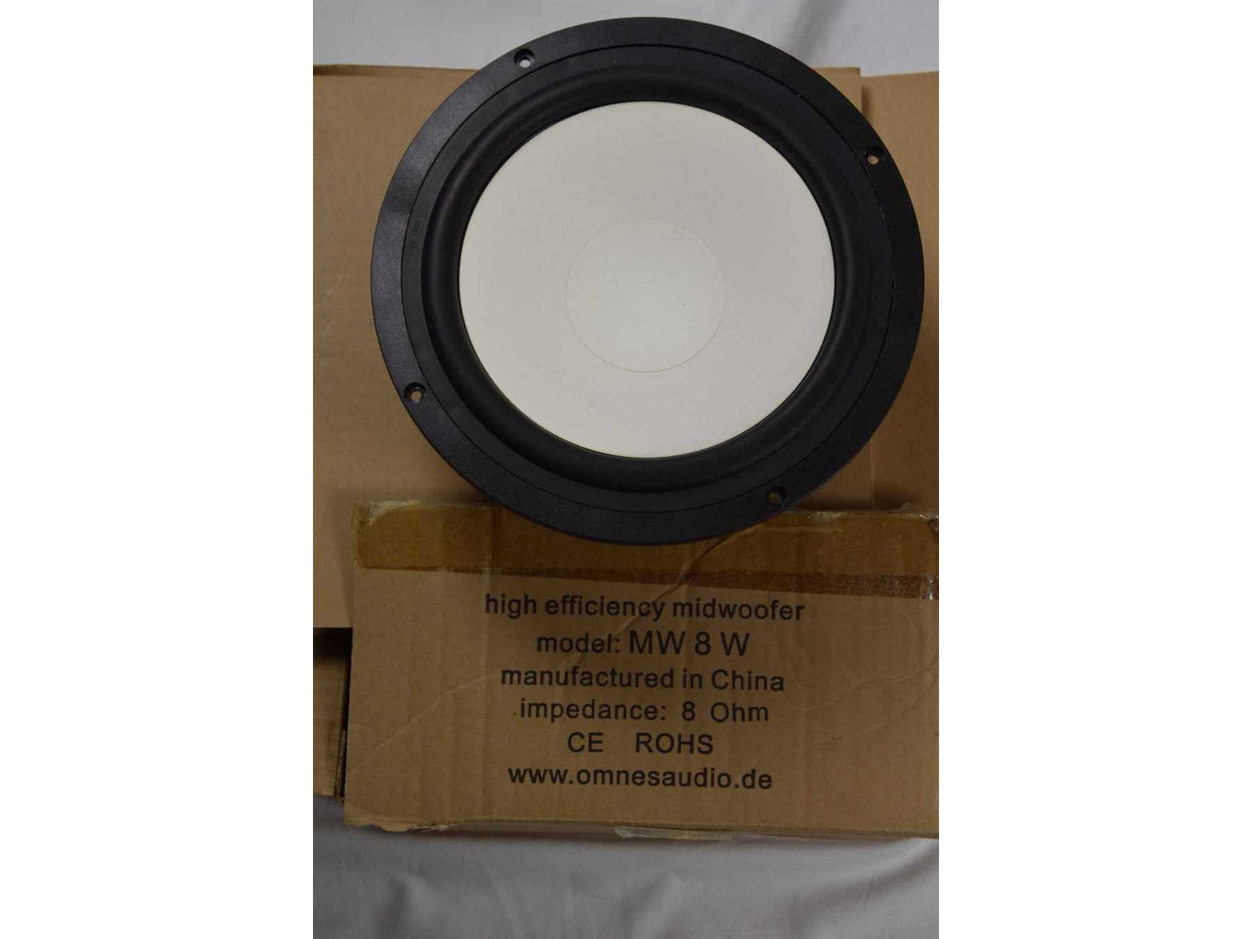 1 Midwoofer Modell: MW 8 W