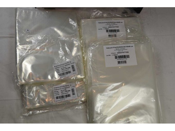 4 Pakete Vakuum Frischhaltebeutel 40x60cm