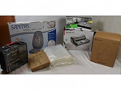 1 Mischposten Haushaltartikel 7-teilig der Marken „Caso“ „Sanitas“ u.w.