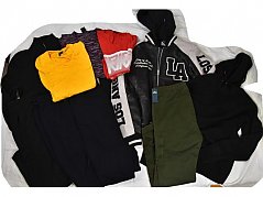 1 Mischposten Herrenbekleidung 10-teilig Gr.M der Marken „"C&A", „FSBN“ u.w.