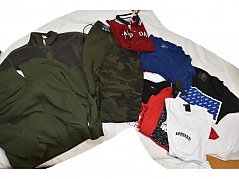 1 Mischposten Herrenbekleidung 11-teilig Gr. S der Marken "C&A", "Adidas“ u.w.