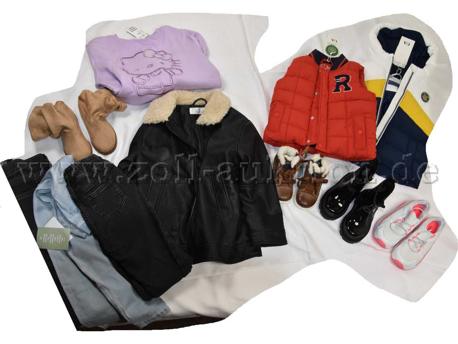 1 Mischposten Kinderbekleidung 11-teilig, überwiegend der Marke "H&M" Gr. 98-140
