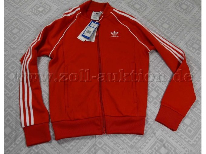 1 rote Jacke „Adidas“