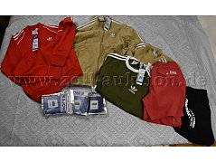 1 Mischposten Sportbekleidung 9-teilig Gr. XS & S der Marken „Adidas“, Polo“ u.w.