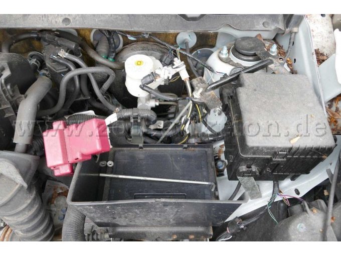 Starterbatterie fehlt