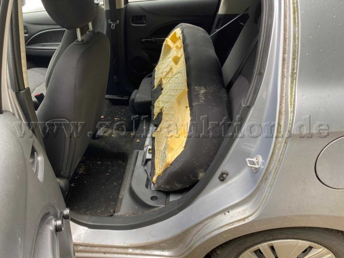 Innenraum hinten, Rückbank lose